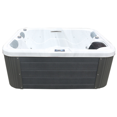 Tina caliente del masaje al aire libre de acrílico de Whirlpool con la luz subacuática del LED