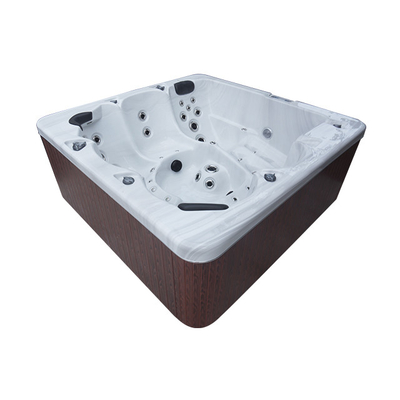 6 tinas calientes al aire libre de acrílico de la bañera los 2m Whirlpool del masaje de las personas