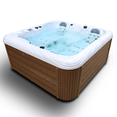 Bañera de impregnación al aire libre del balneario de 4 tinas calientes de los asientos con Bluetooth inalámbrico