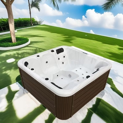 5 personas en el exterior Spa interior piscina hotel aromaterapia masaje bañera de hidromasaje
