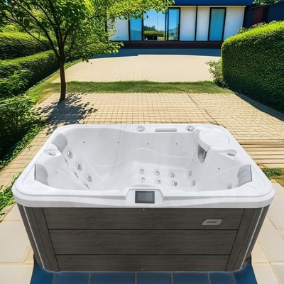 Buena calidad bañera exterior de acrílico hidromasaje piscina de spa sauna bañera de hidromasaje